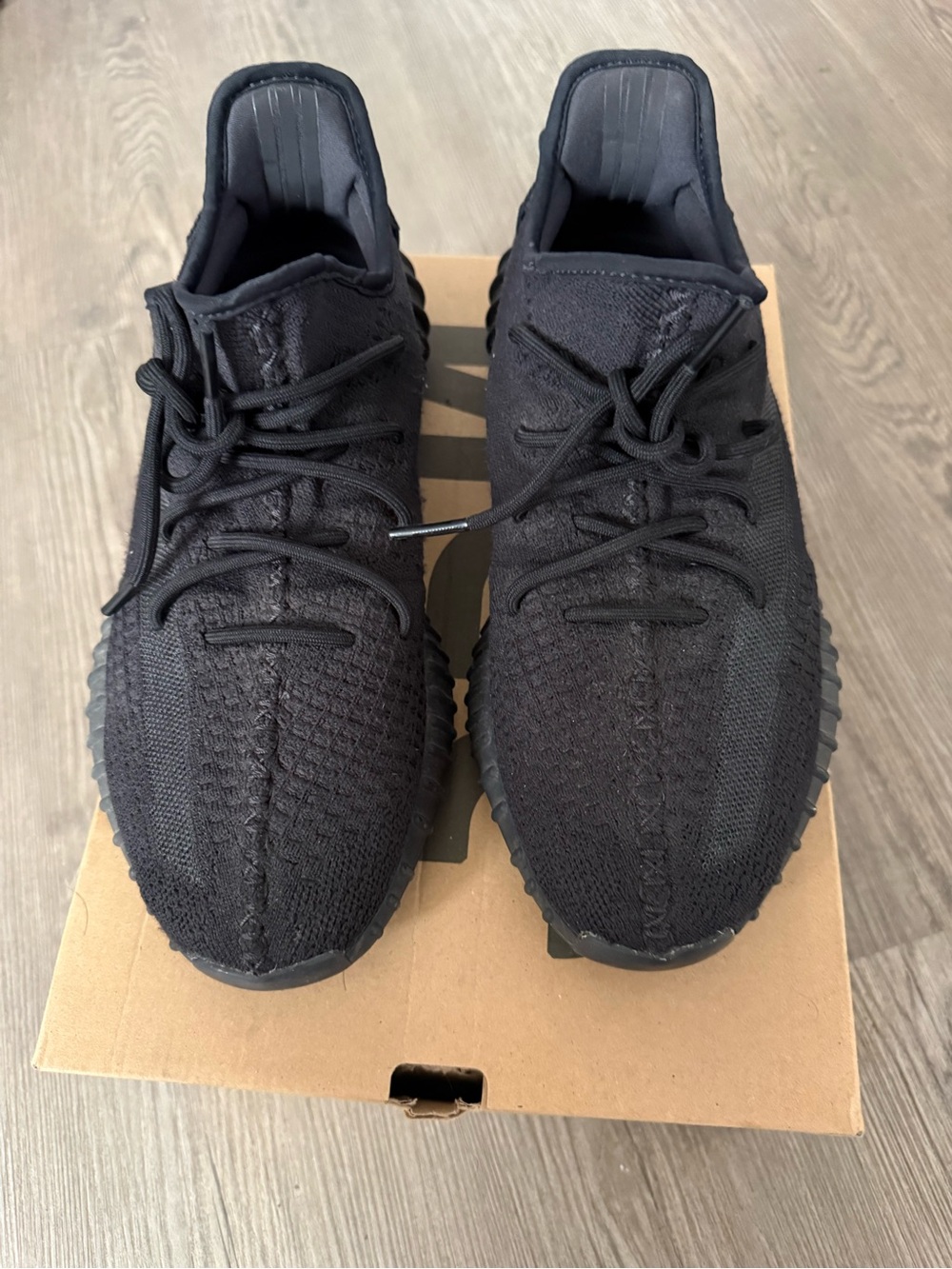 adidas Men's Black Knit Low-Top Sneakers